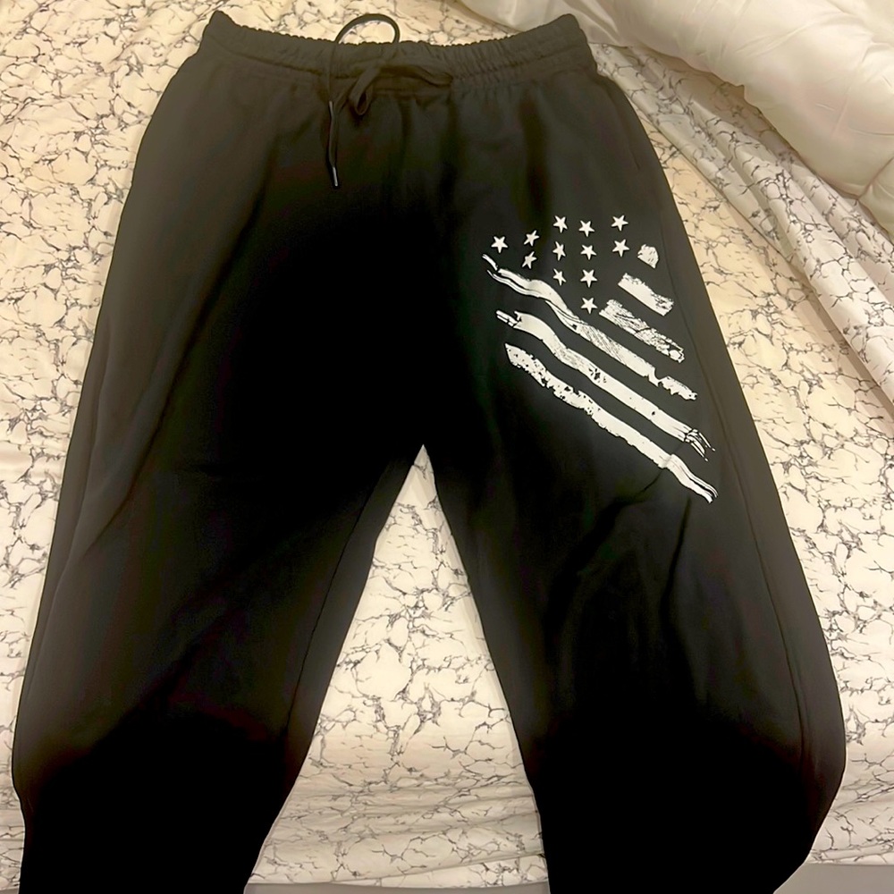 Tactical Pro Supply American Flag SweatPants